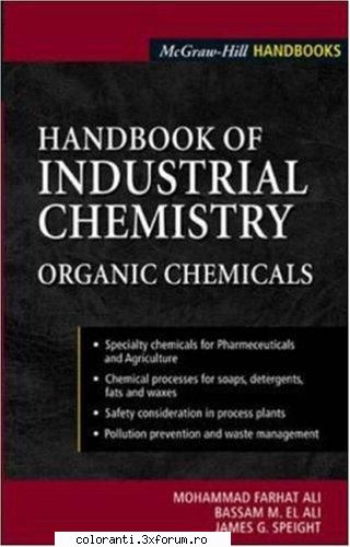handbook industrial chemistry handbooks) the definitive guide for the general chemical analyses